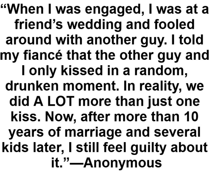 15. Decided to play around while engaged