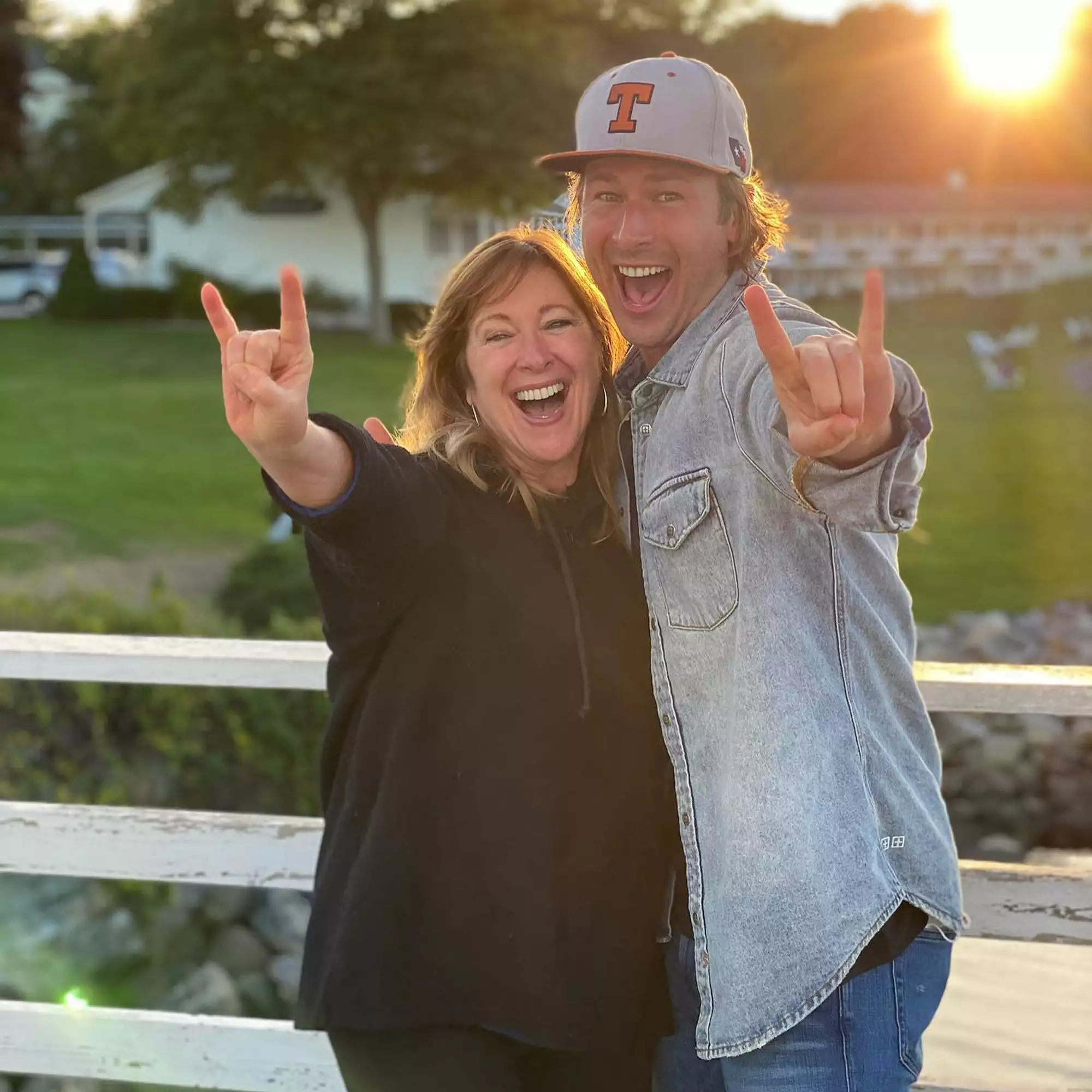Powell's mother, Cyndy, has famously appeared in several cameos in her son's films, joining him in the dangerous antics of a Mission: Impossible film evidently isn't on her horizon.