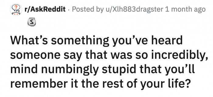 Kevin's certain brand of intelligence is definitely not isolated. Fortunately for us, we can read all about them in this amusing thread: