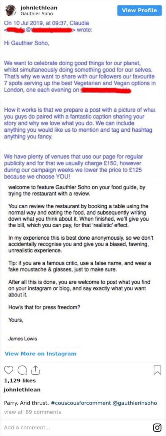 17. The starting of their letter deserves its spotlight.