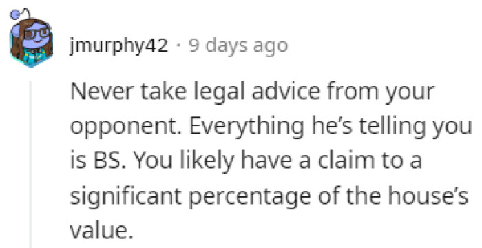 Taking advice from your opponent