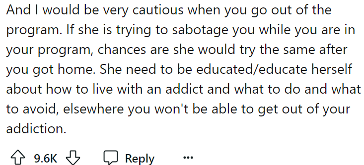 A Redditor explained the wife needs to change also