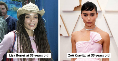 Celebrity Moms Compared To Their Children At The Same Ages