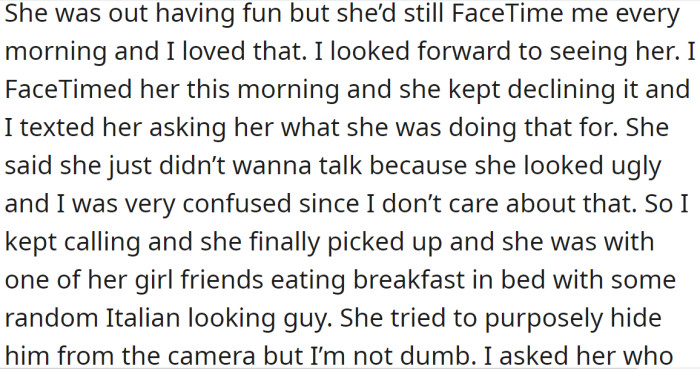 However, that trust might be broken: