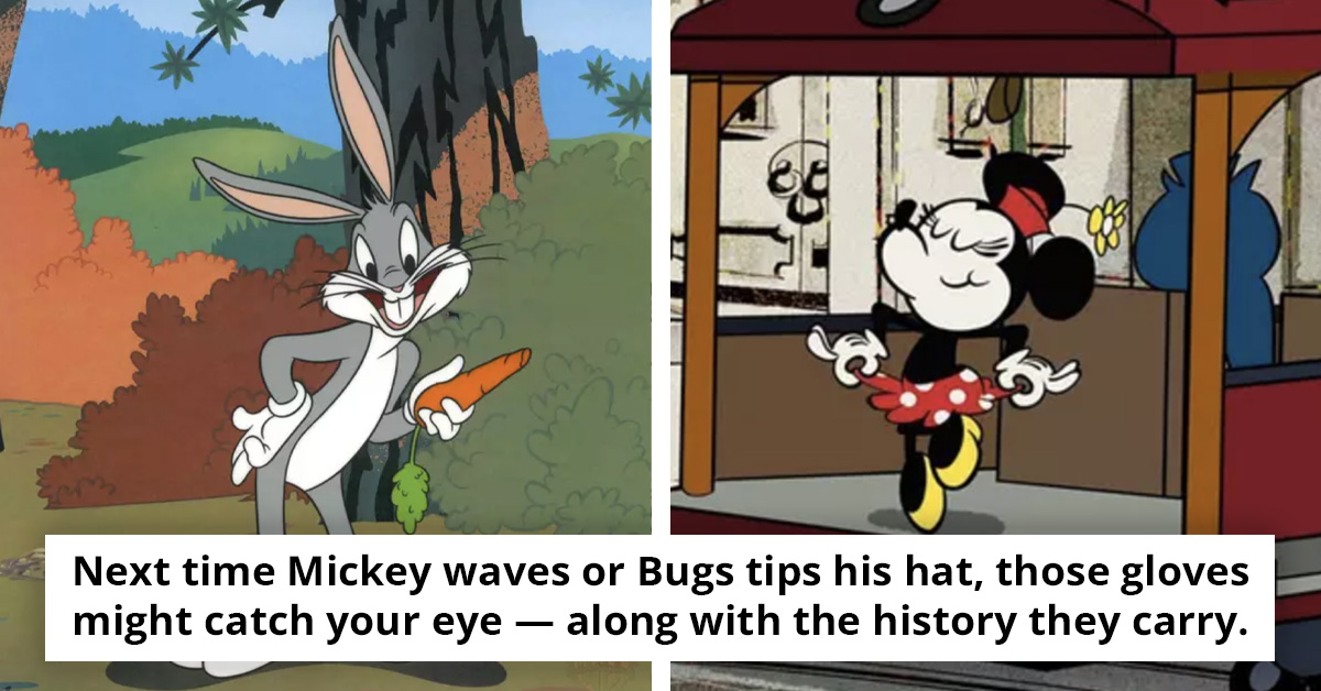 People Are Just Realizing the Dark History Behind Why So Many Cartoon Characters Wear White Gloves