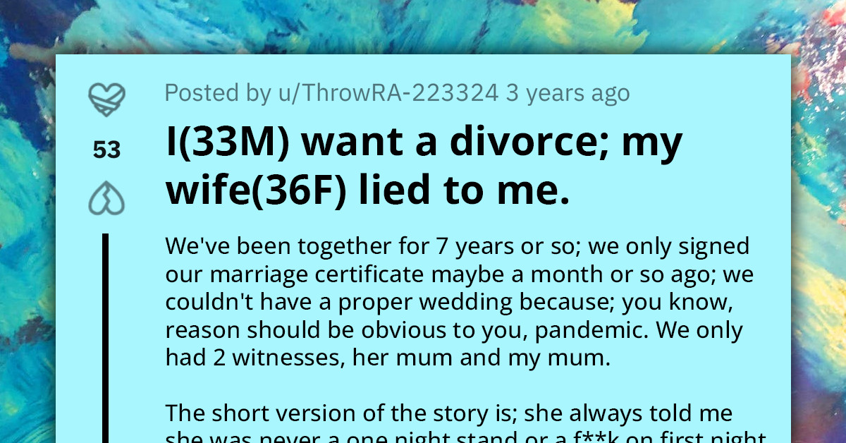 Pained Man Wants To End One-Month Marriage After Finding Out His Wife Lied About Her Past And Her Video On Por*hub