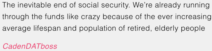 Social security