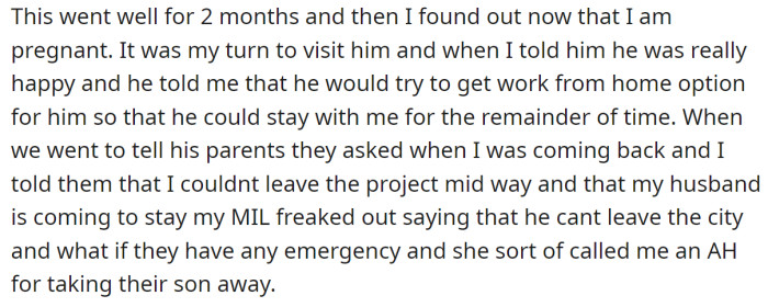 And the things they decided to change so they could stay together, but her in-laws didn't like it: