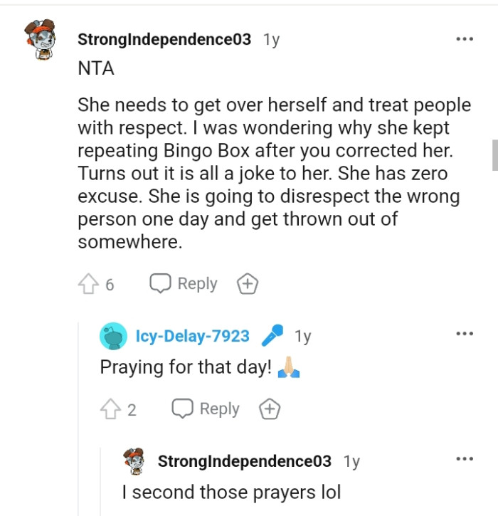 OP's mom has zero excuse