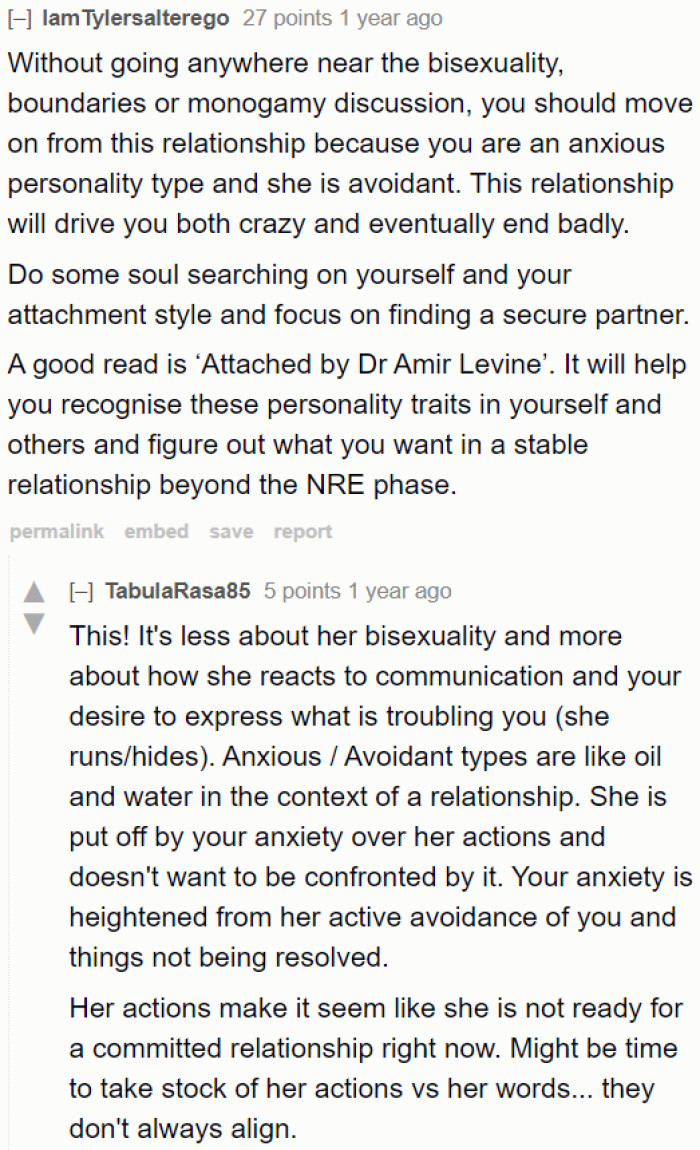 People with anxious and avoidant attachment styles may find it challenging to have a harmonious relationship.