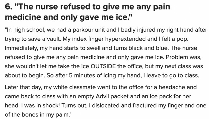 6. It’s not an oversight but a conscious mistake in judgment.