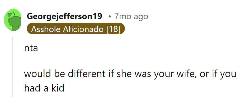 Without a ring or a tiny thing, no need for the purse strings to cling.