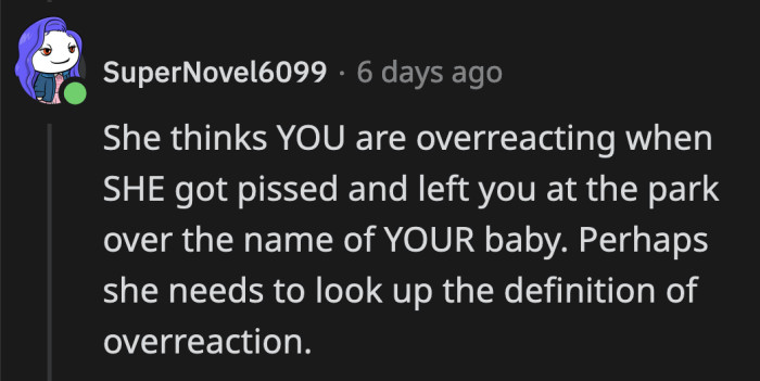 Do they happen to have any mirrors in the house? Just in case the dictionary definition doesn't work.
