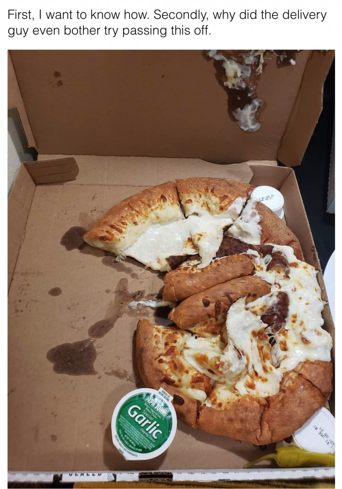 6. Is this pizza or a neoclassical-style painting?