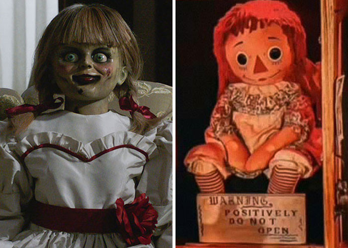 7. Channel pure nightmare fuel with an Annabelle Doll look that’s too creepy to ignore