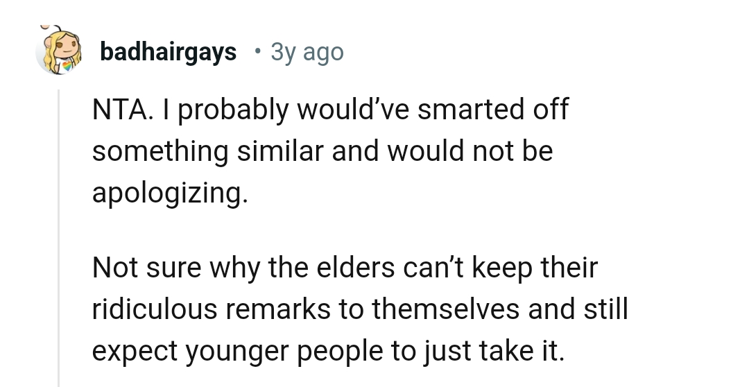 This Redditor would have started off something similar