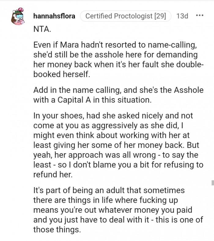 It is part of being an adult