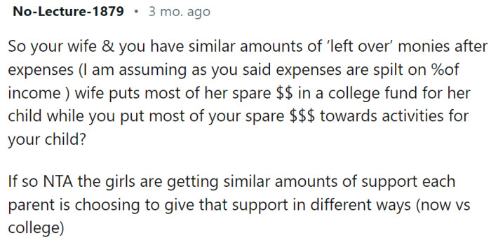 They roughly get the same amount, only structured differently.