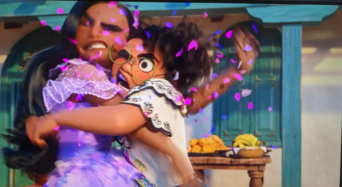 9. When you're having one heck of an awkward hug.