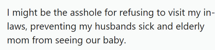 OP Has Offered the Following Explanation for Why They Think They Might Be the A-Hole: