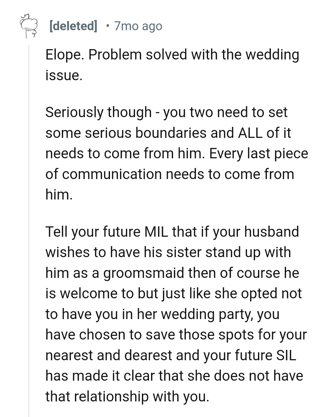 They both need to set some serious boundaries