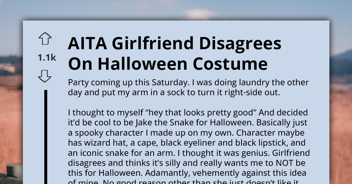 Halloween Creativity Isn’t Always Welcome, One Relationship Story Proves It