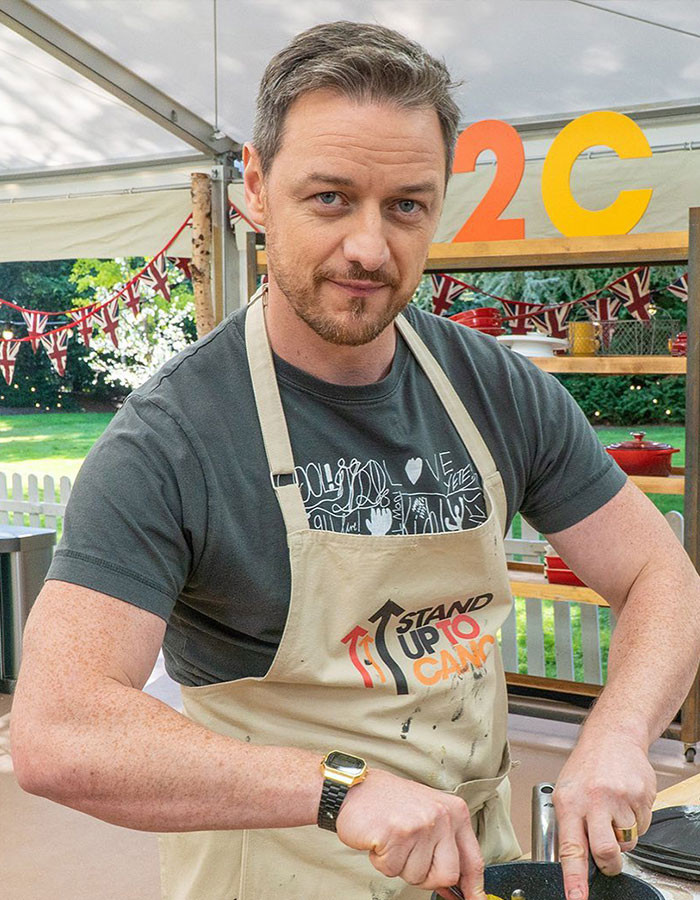James McAvoy - 5’7” (170 cm)