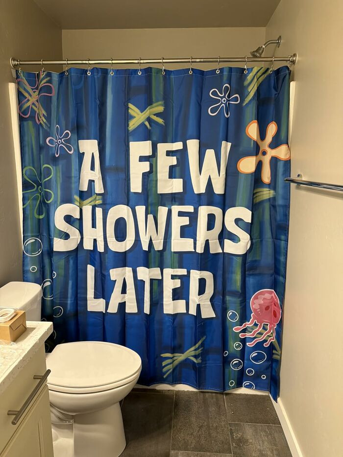 "Huge Spongebob Fan, Used It For My Teens Bathroom"