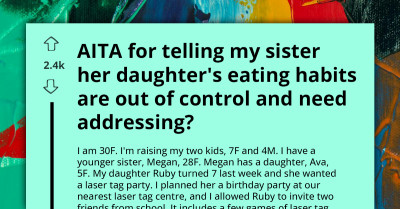 Quarrel Follows As Woman Refuses To Change Daughter's Birthday Plan Just To Please Sister's Picky Daughter