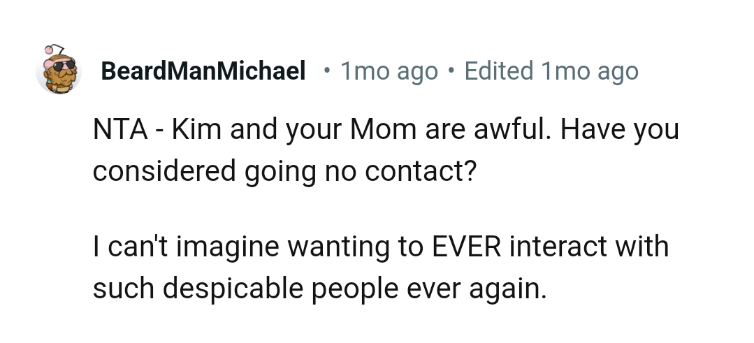 This Redditor wouldn't want to interact with such despicable people