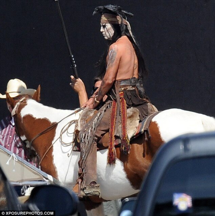 3. Johnny Depp barely escaped death while shooting The Lone Ranger