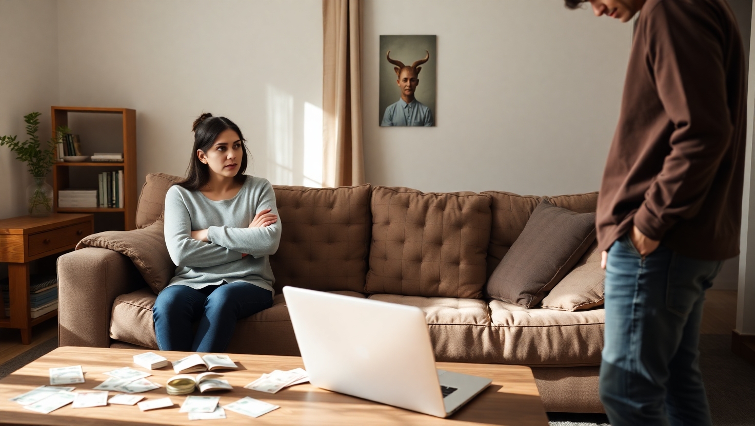 Should I financially support my partner if he quits his job without a plan?