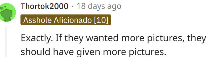 If they wanted more...