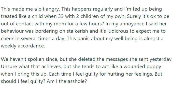 Unfortunately, her mother struggles to comprehend these limitations, leading to frustrations and misunderstandings.