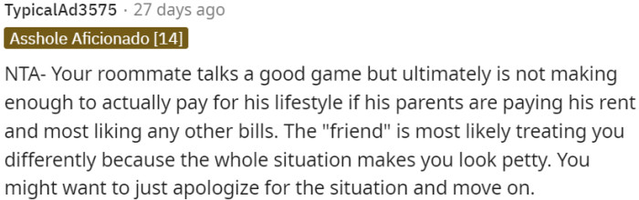 It could be beneficial to apologize and let go of the issue to move forward