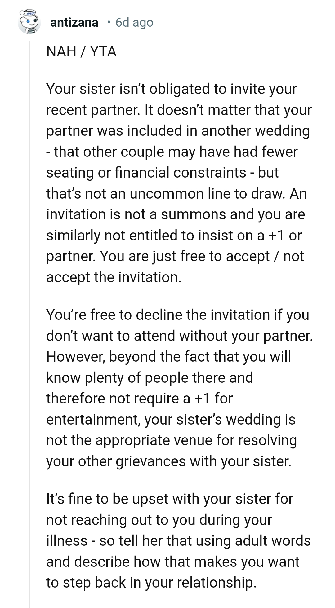 An invitation is not a summons, and the OP isn't entitled to insist