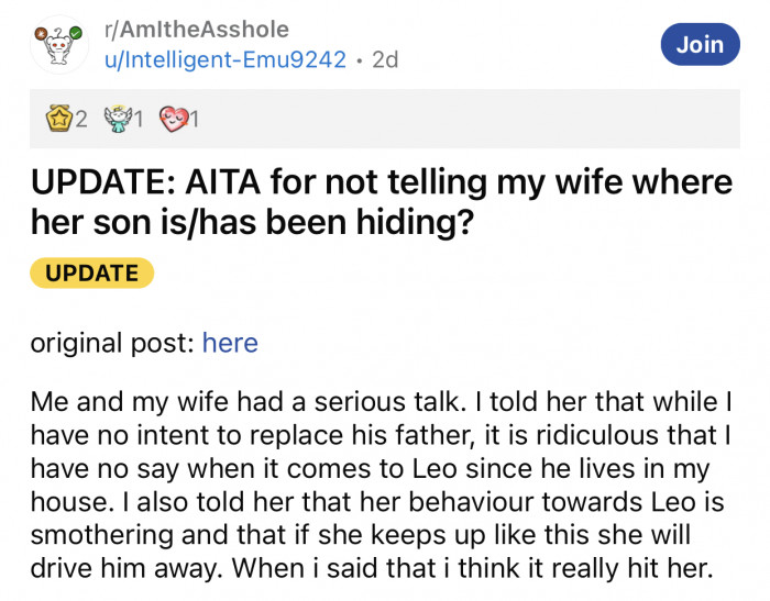 Four days later, OP posted an official update to fill us in about how he handled the situation: