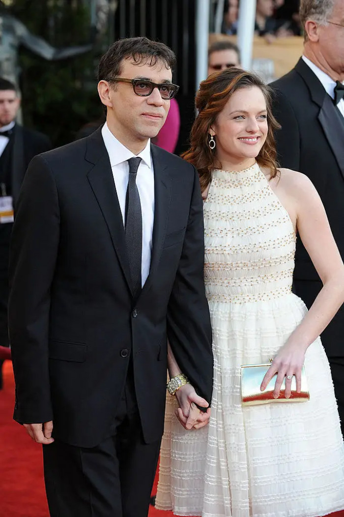3. Here are Fred Armisen and Elisabeth Moss, who were married between 2009 and 2011