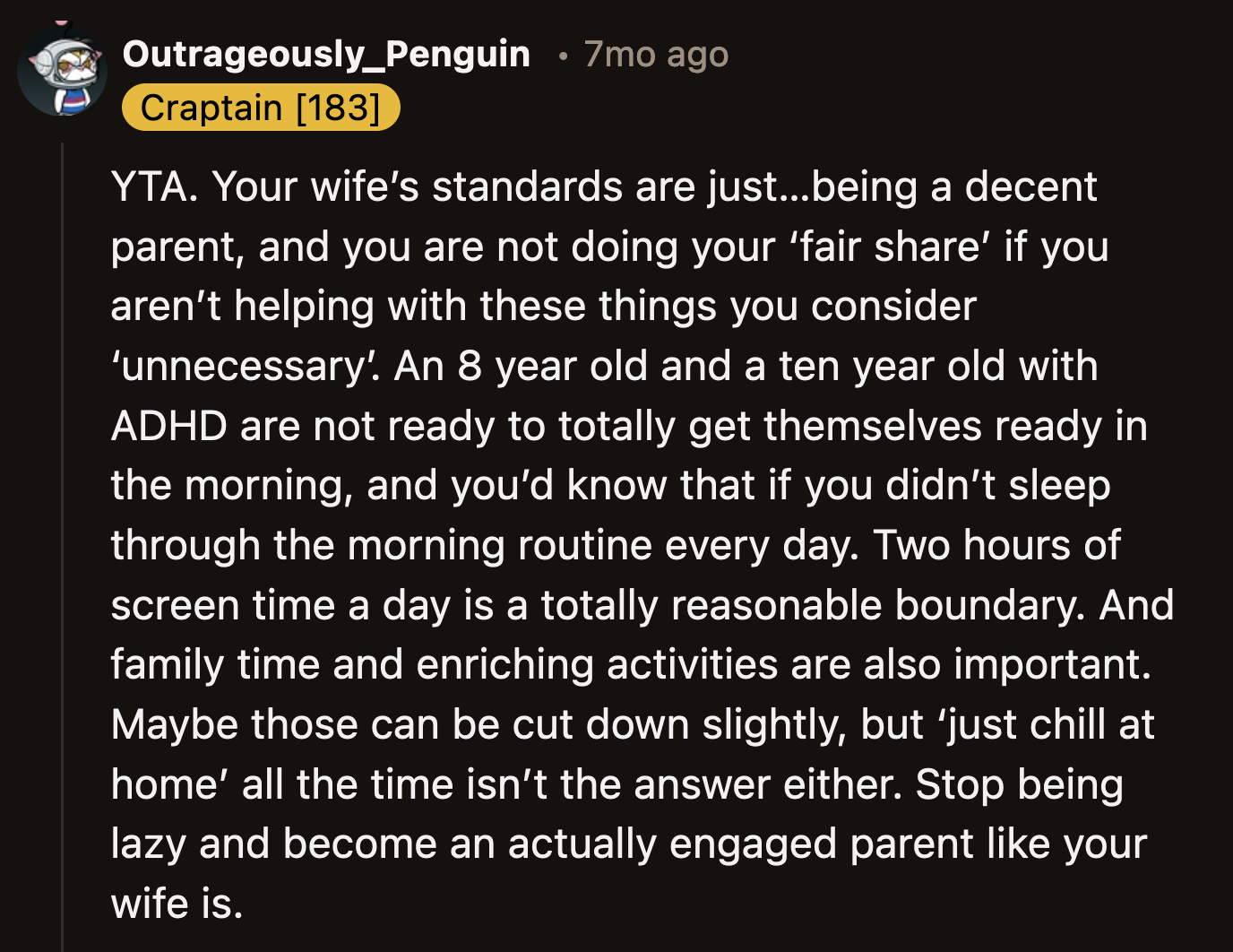 Redditors wasted no time telling OP that the 