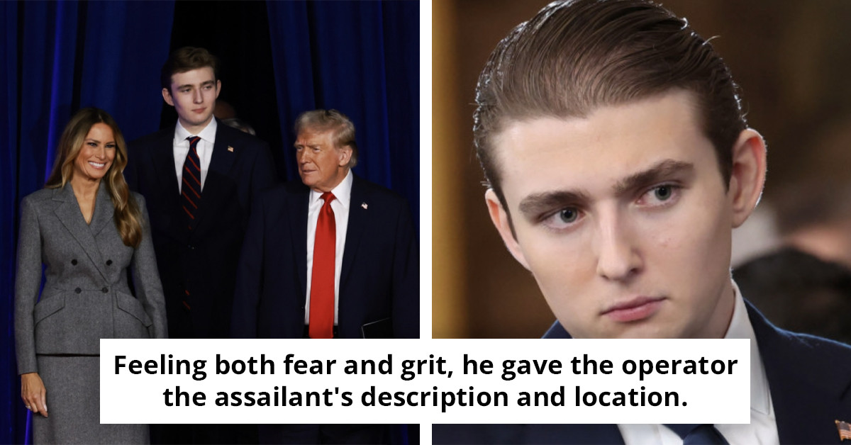 Barron Trump’s Heroic Act: How He Came to the Aid of a Woman During a Disturbing Incident in London
