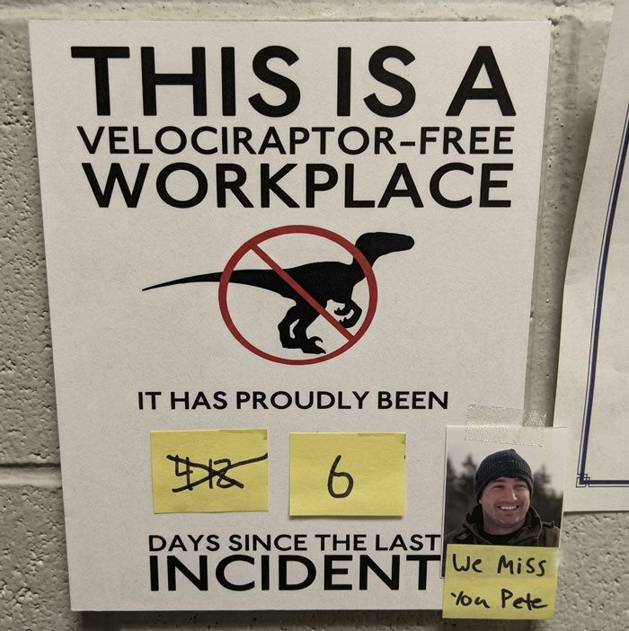 "The Velociraptor 'Incident'"