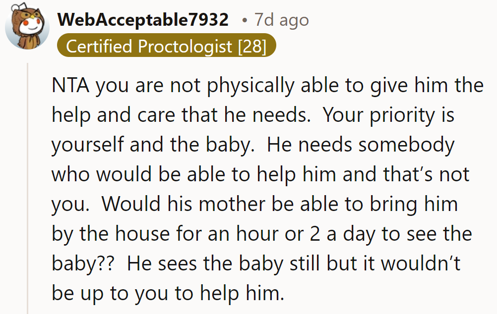 NTA. Sounds like he needs a caregiver, not a referee for his sleep complaints.