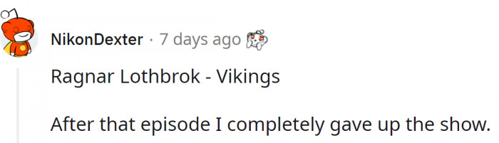 13. Ragnar Lothbrok from Vikings