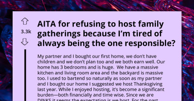 Couple Faces Heavy Backlash After Saying ‘No More’ To Hosting Every Single Family Event