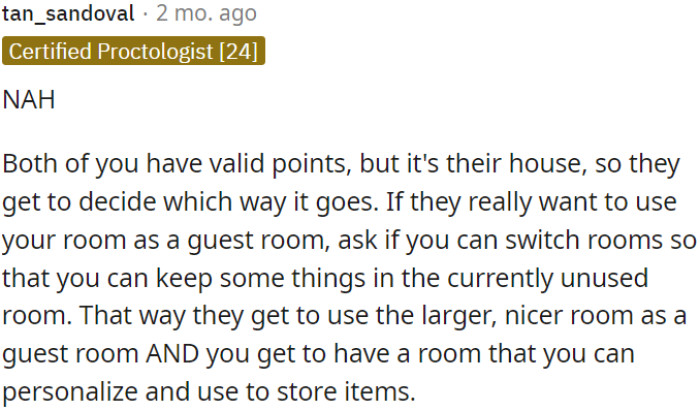 The decision lies with the homeowners.