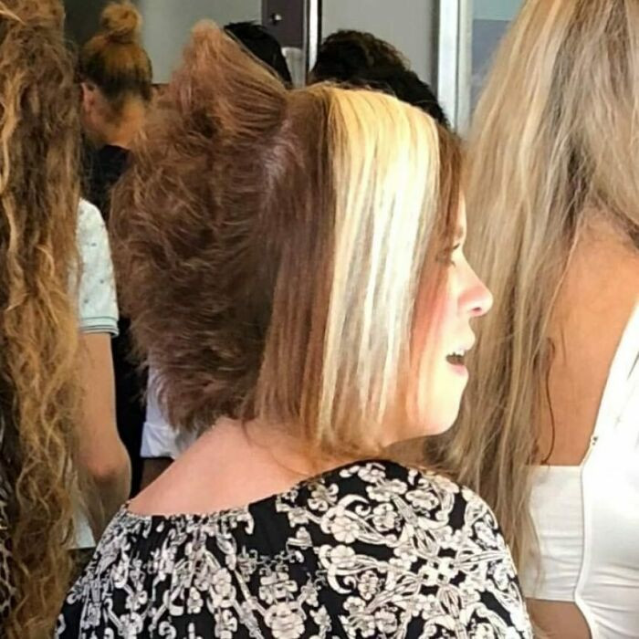 27. The mountain and waterfall hairdo.