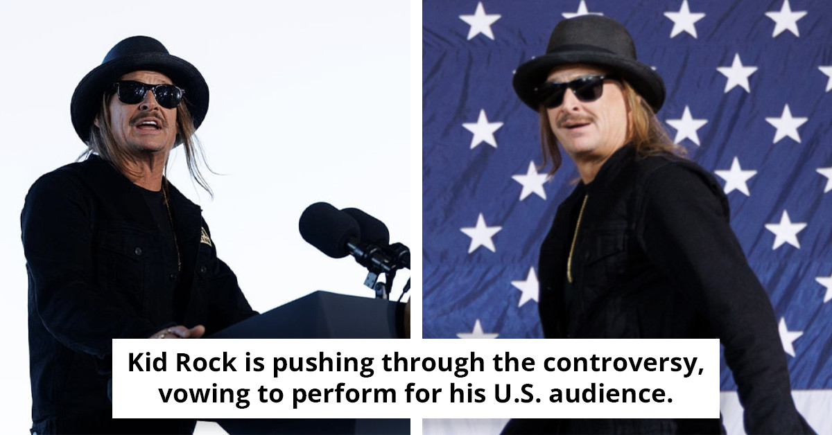 Unsettling Kid Rock lyric comes to light as he is announced to headline the Turning Point USA alternative halftime event.