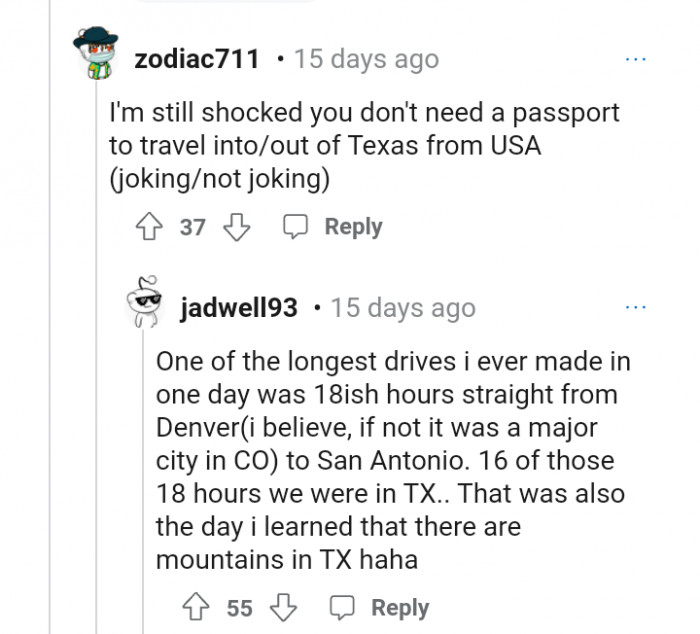 Texas should be a country of its own