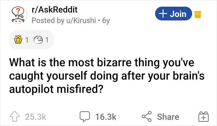 The question has been thrown to the floor