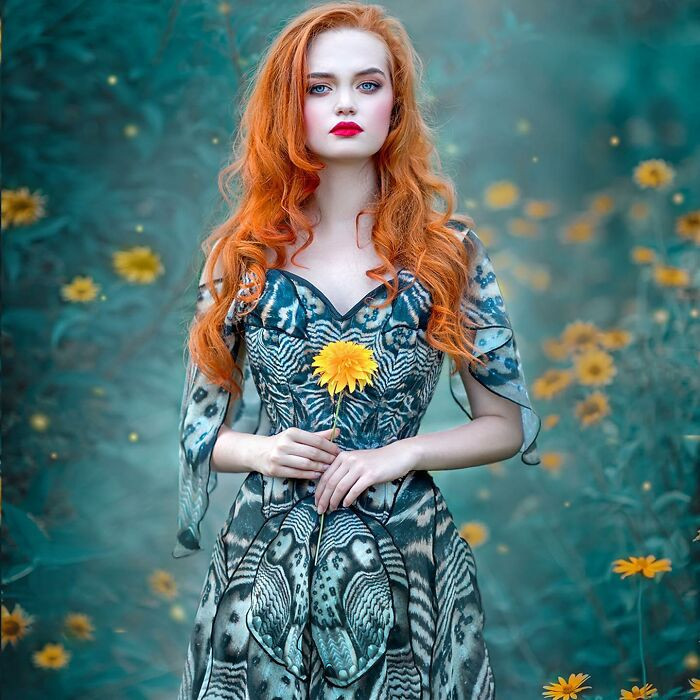 11. She looks like a fairy from a distant land